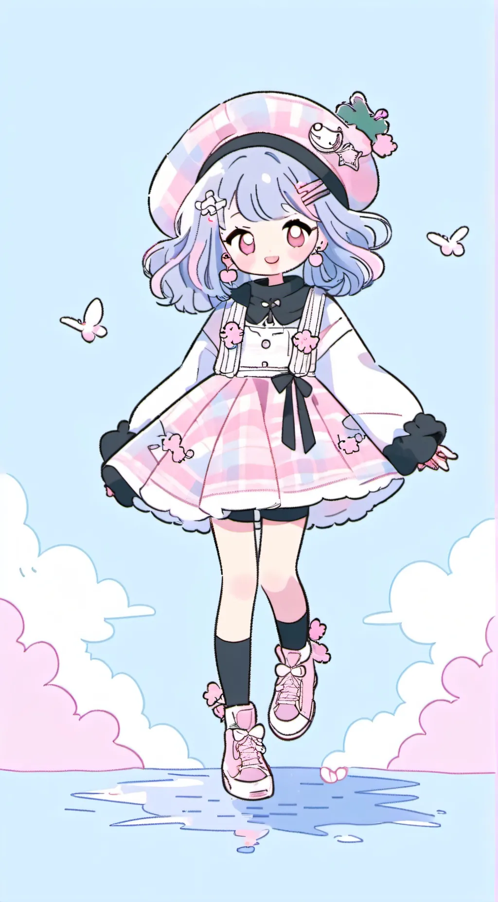 ai character: Sanrio  background