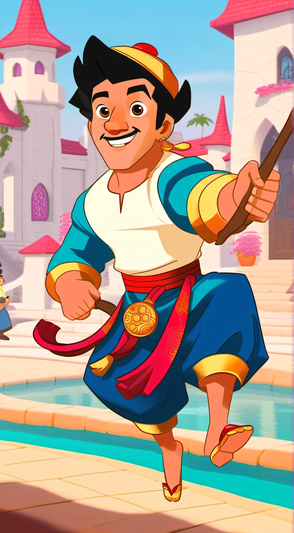 ai character: gh background