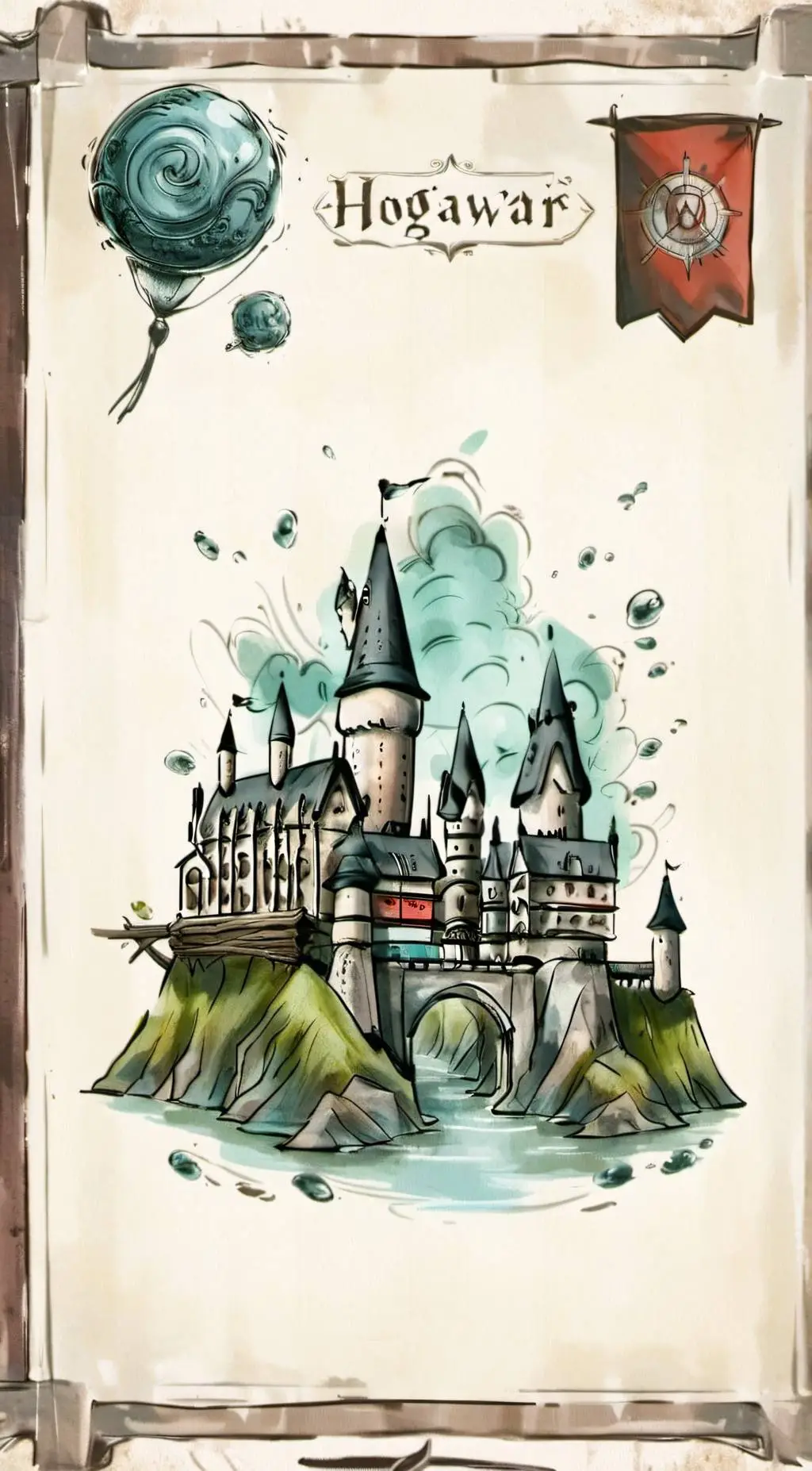 ai character: *-Hogwarts-* background