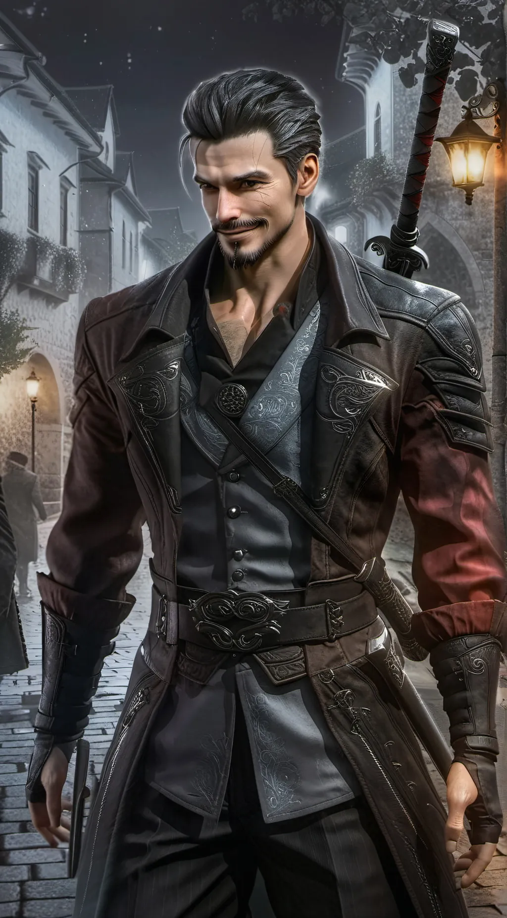 ai character: Dannik Talos  background