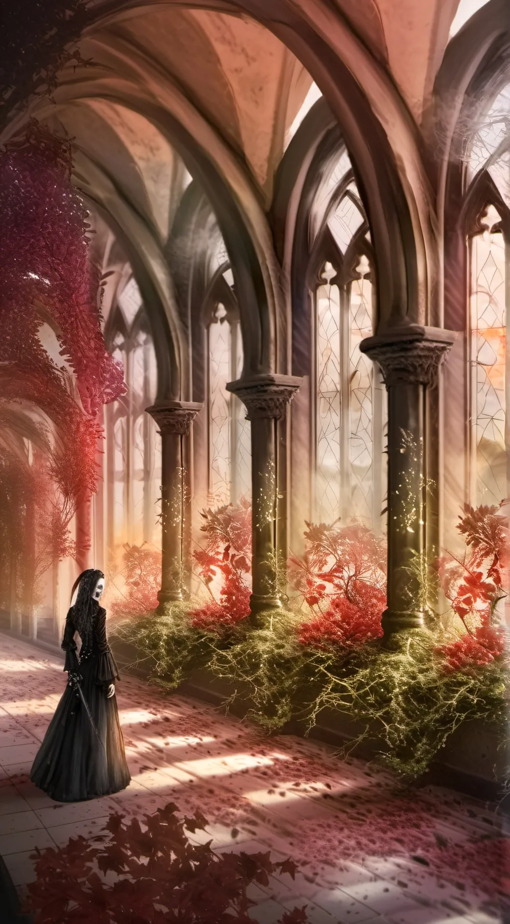 ai character: Elara background