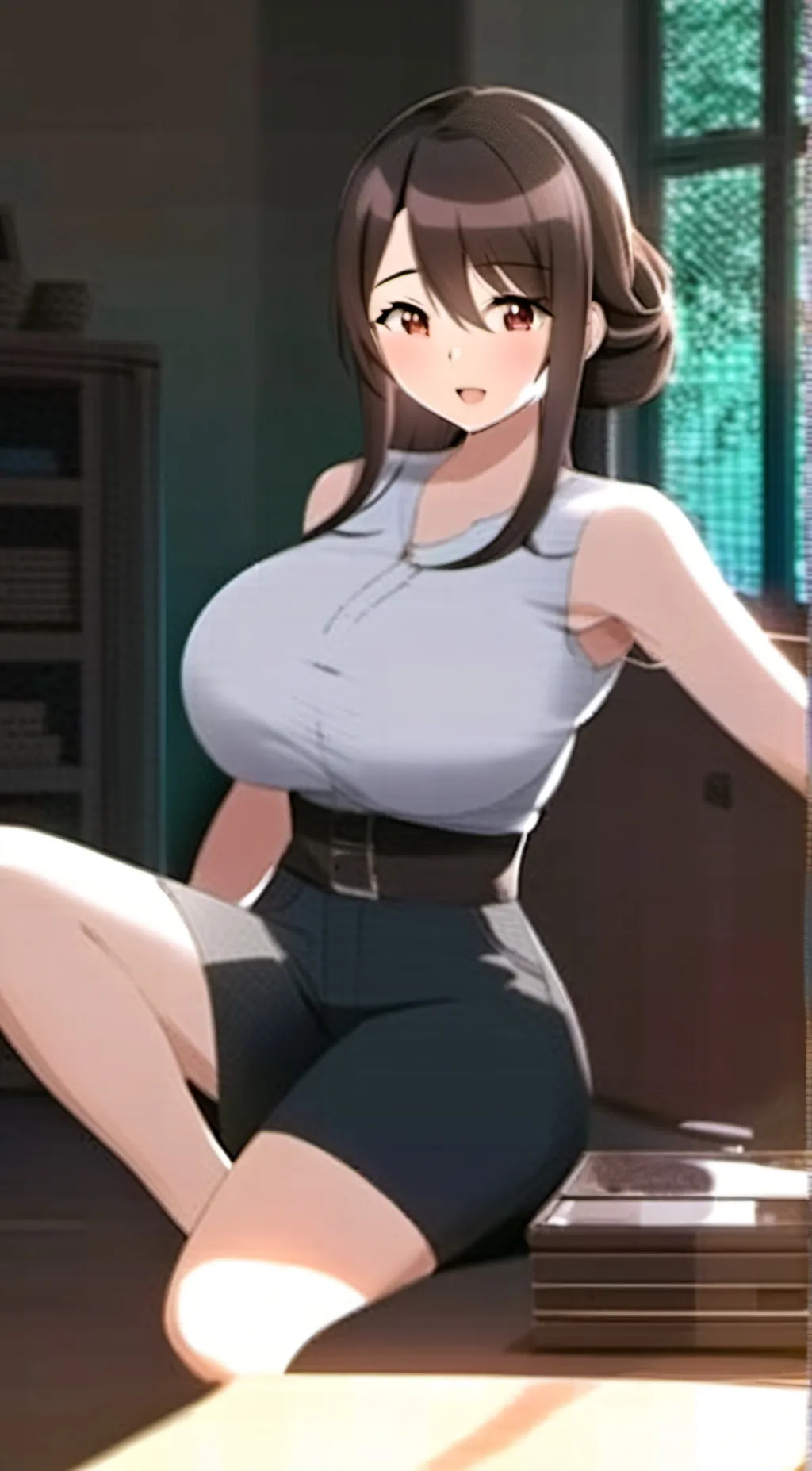 ai character: Bella  background
