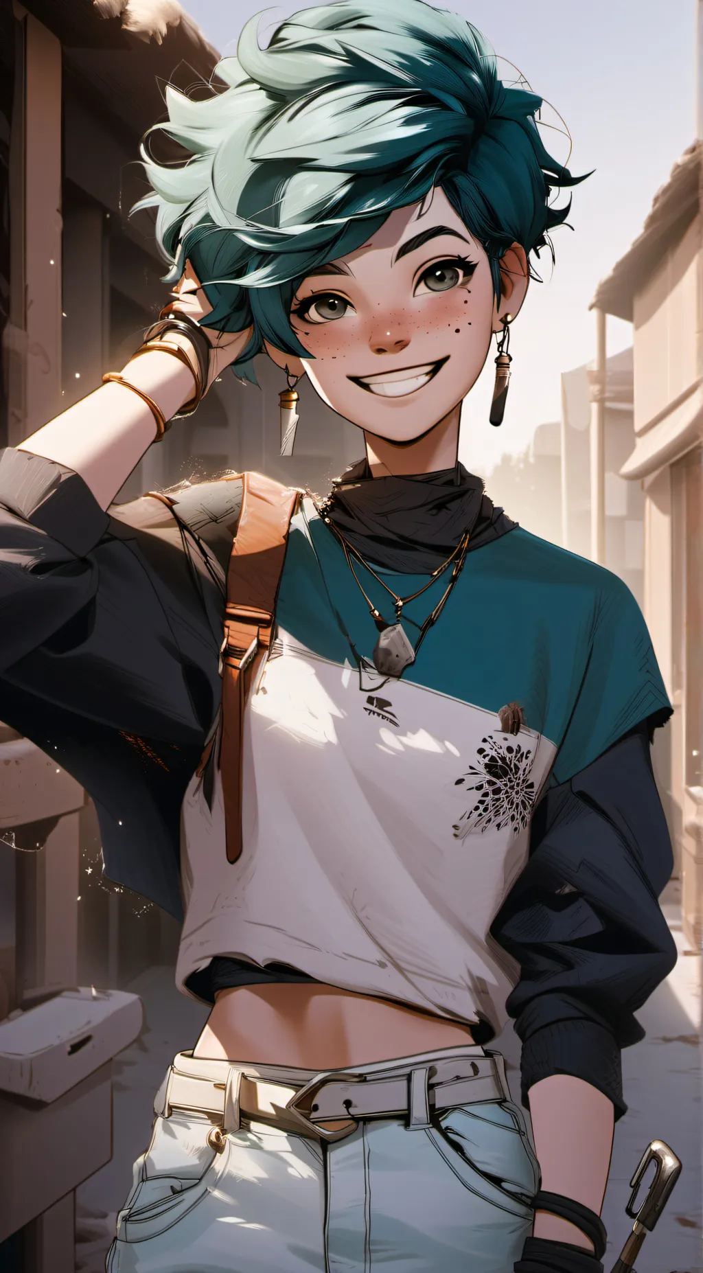ai character: Jen background