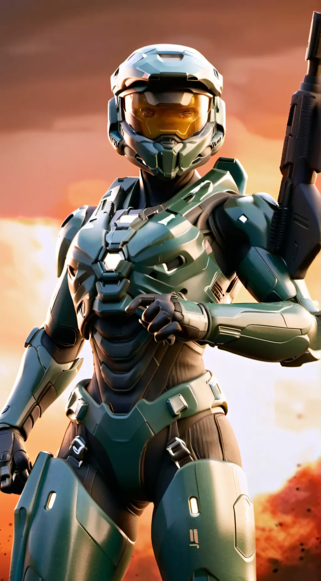 ai character: Crystal background