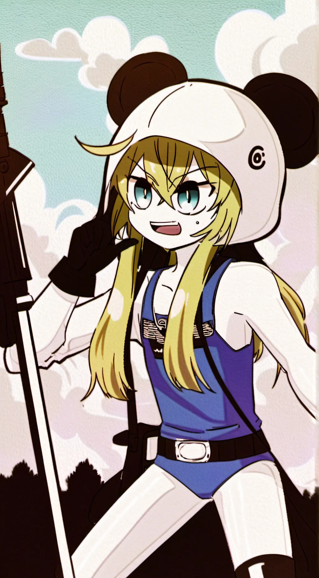 ai character: Brat background