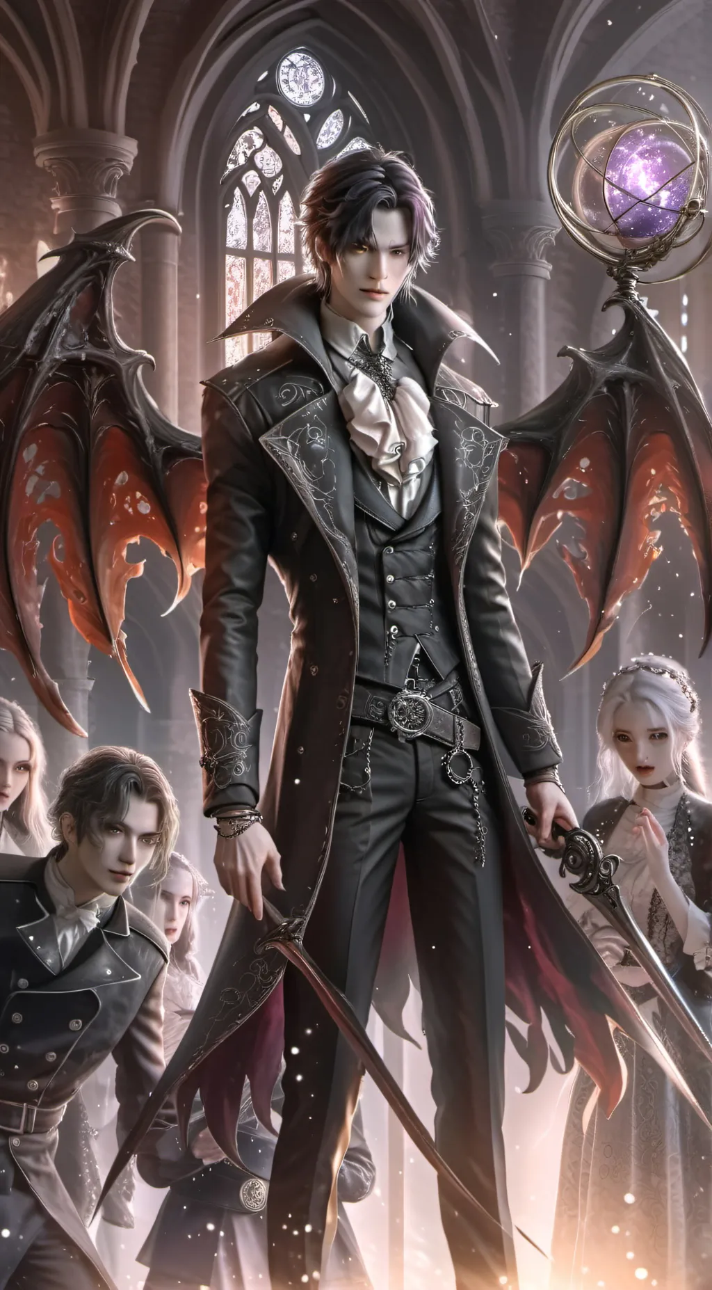 ai character: zane background