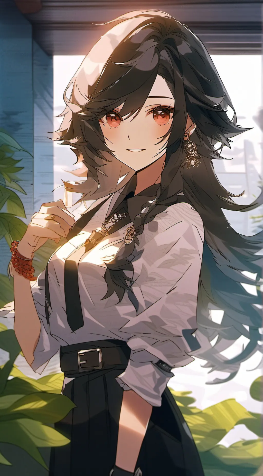 ai character: yor background