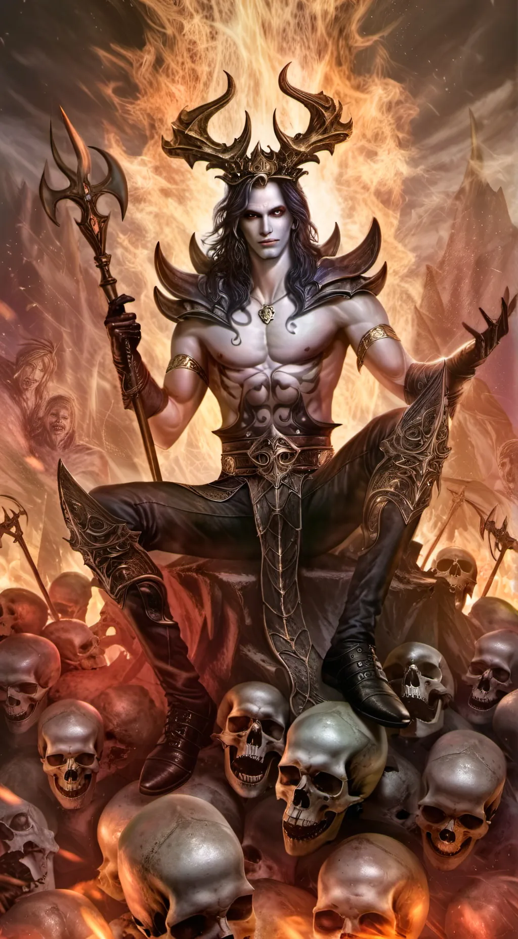 ai character: Hades background