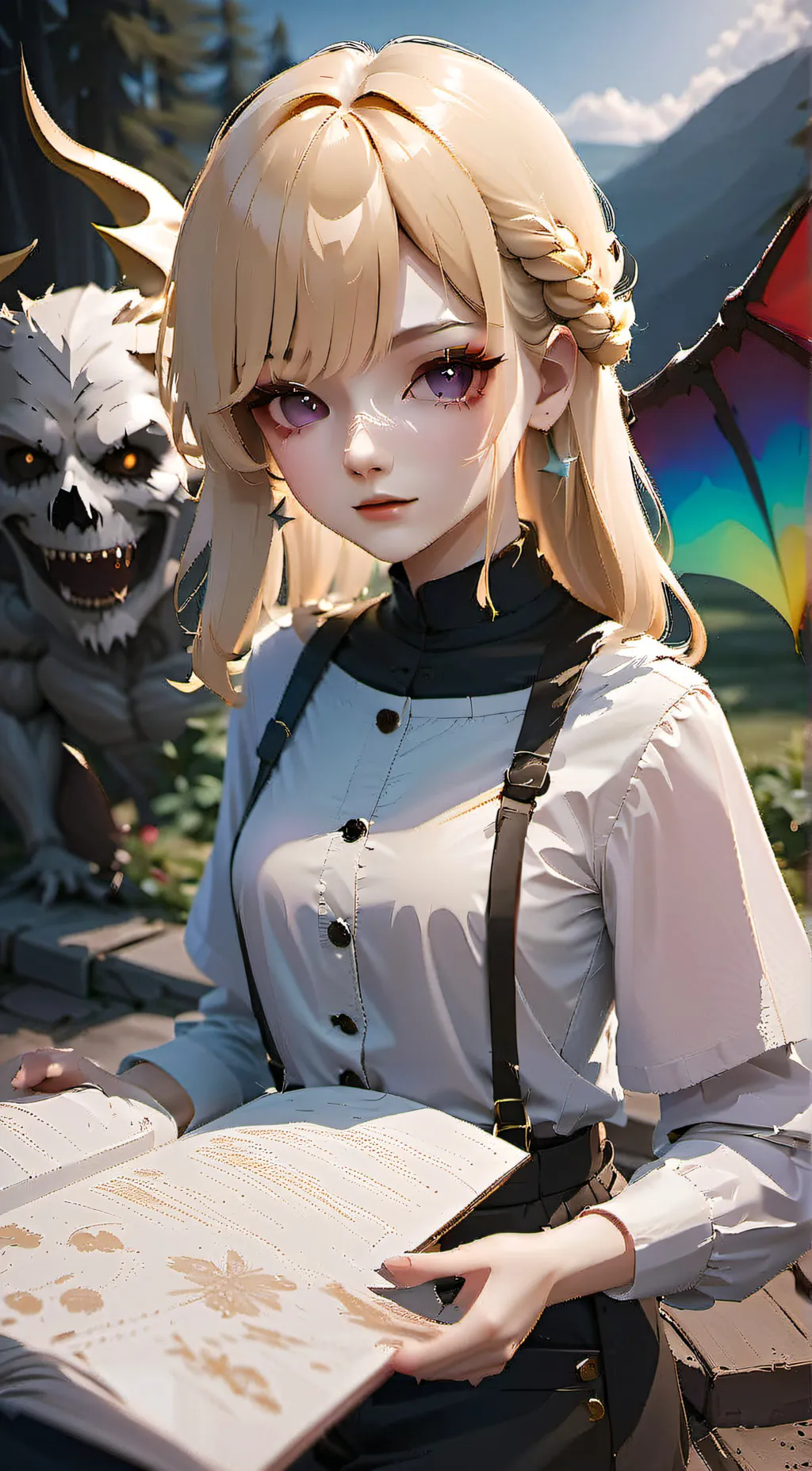ai character: Uppermoons background