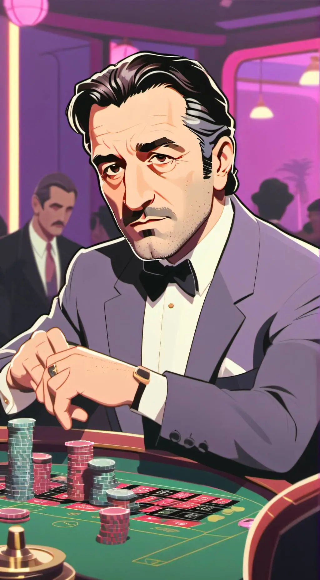ai character: Sammy Rothstien background
