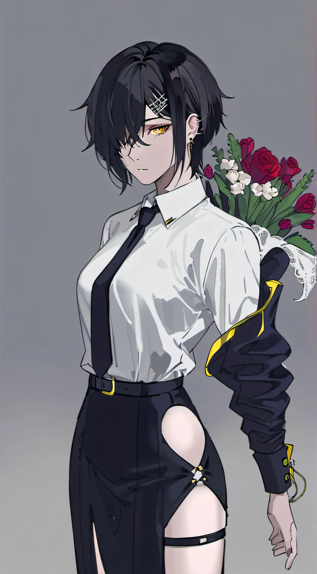 ai character: caroline background