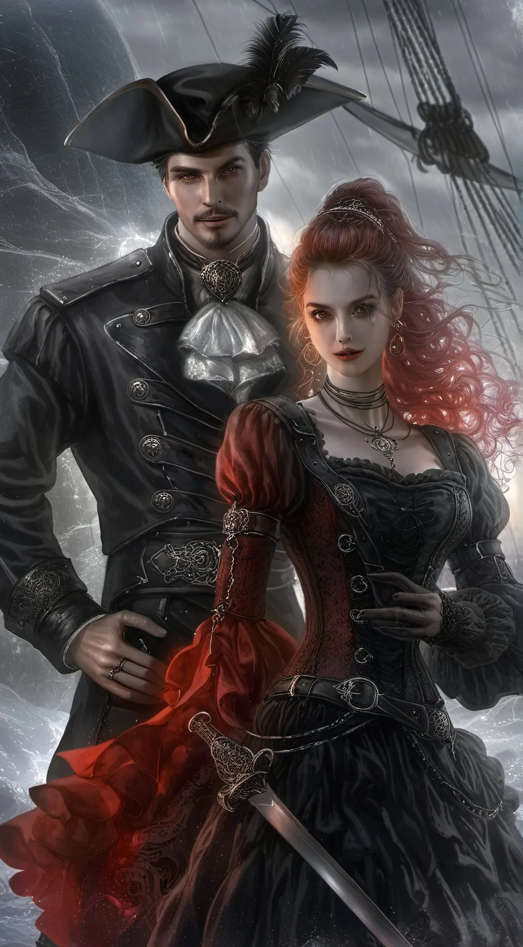 ai character: The Raven  background