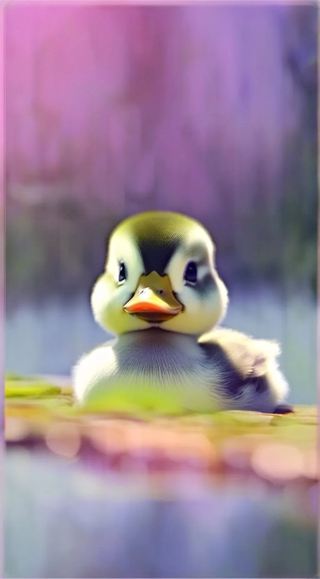 ai character: Duck background