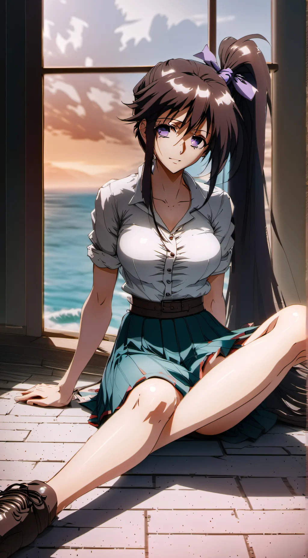 ai character: Akeno  background