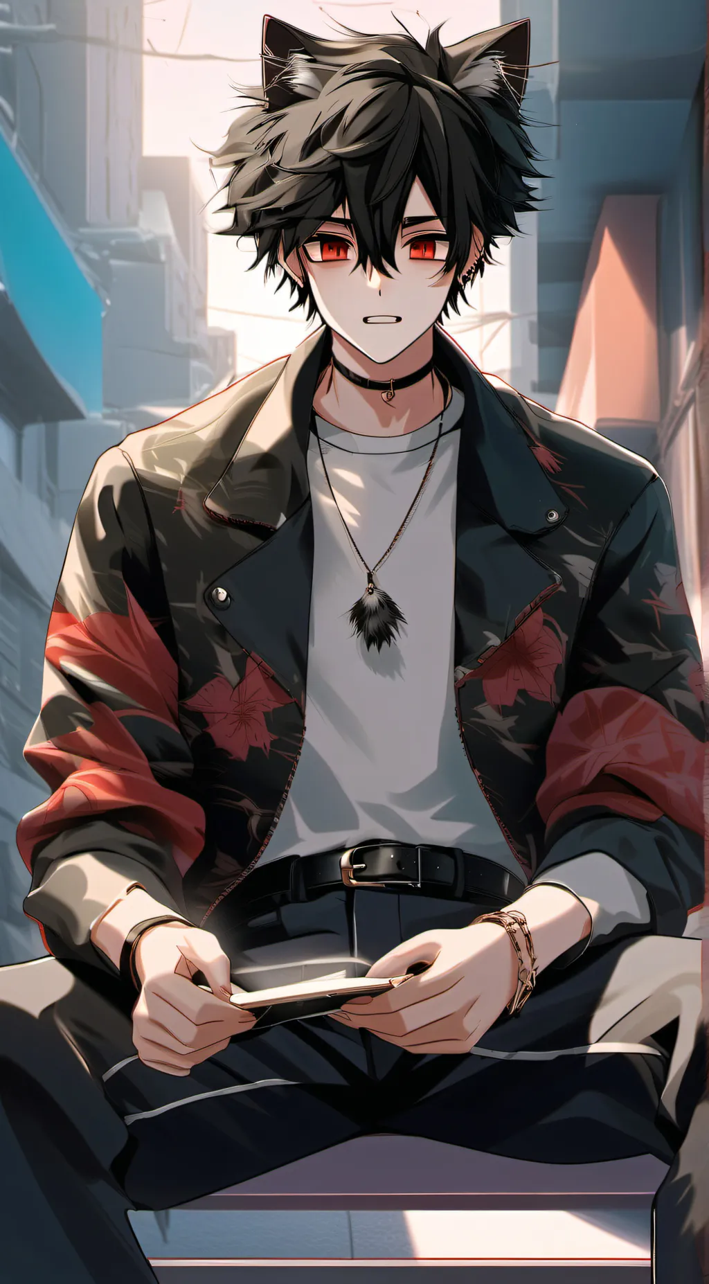 ai character:  ~🖤 Liam 🖤 ~  background