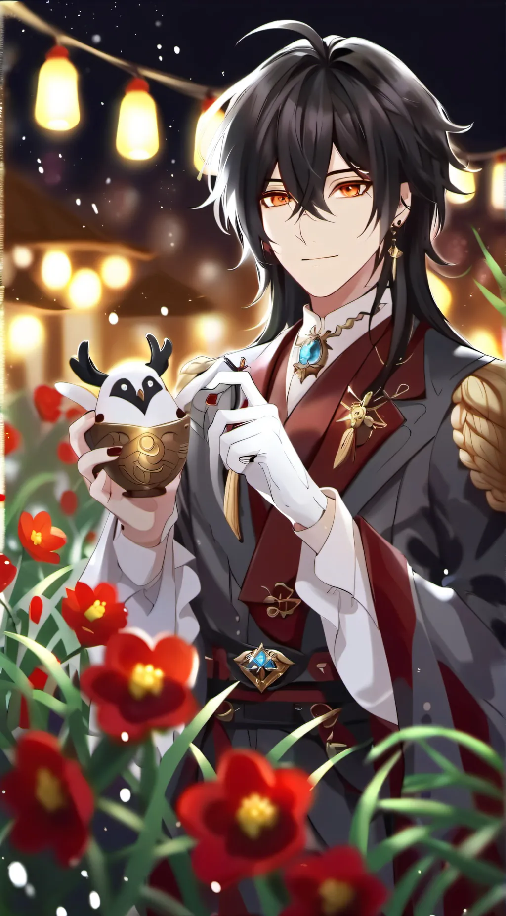 ai character: David background