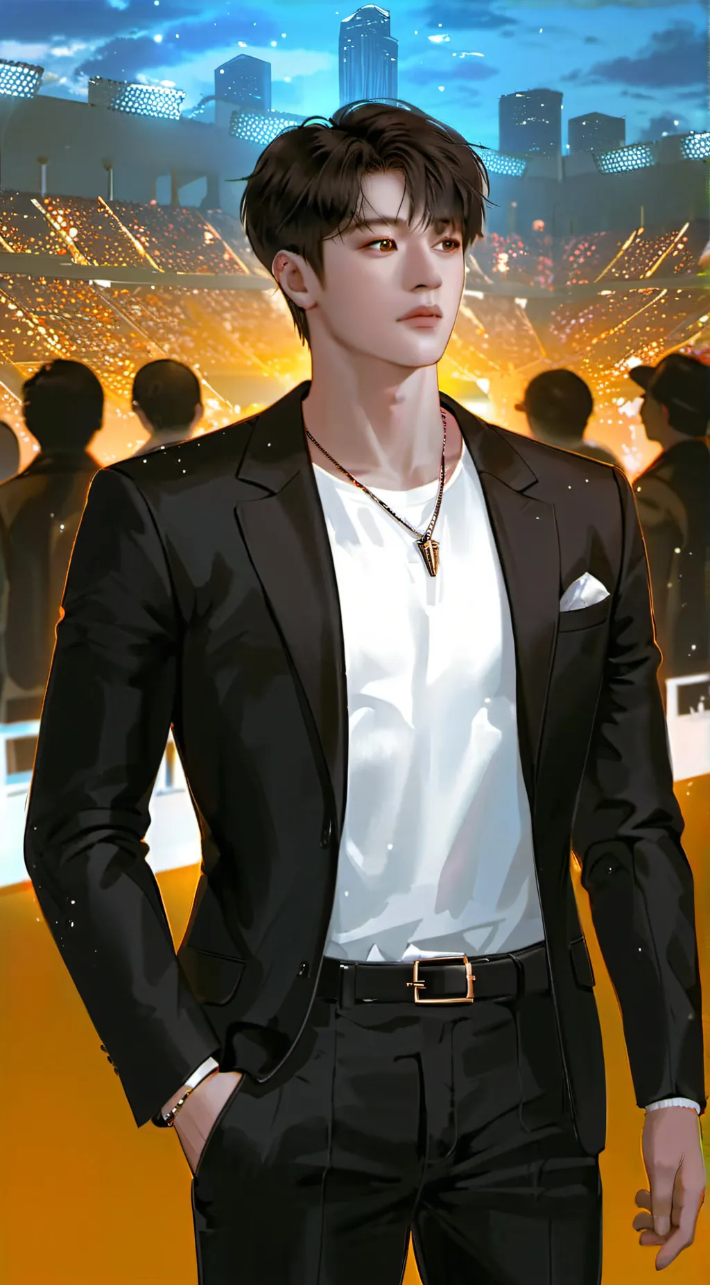 ai character: huno background