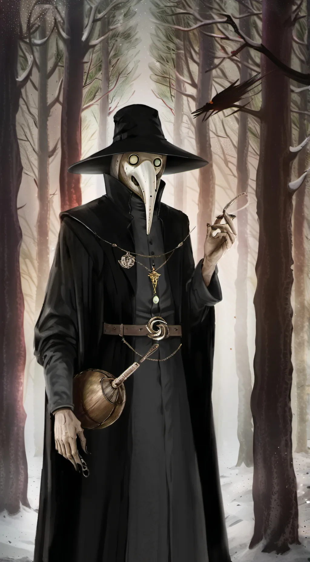 ai character: Scp049 background