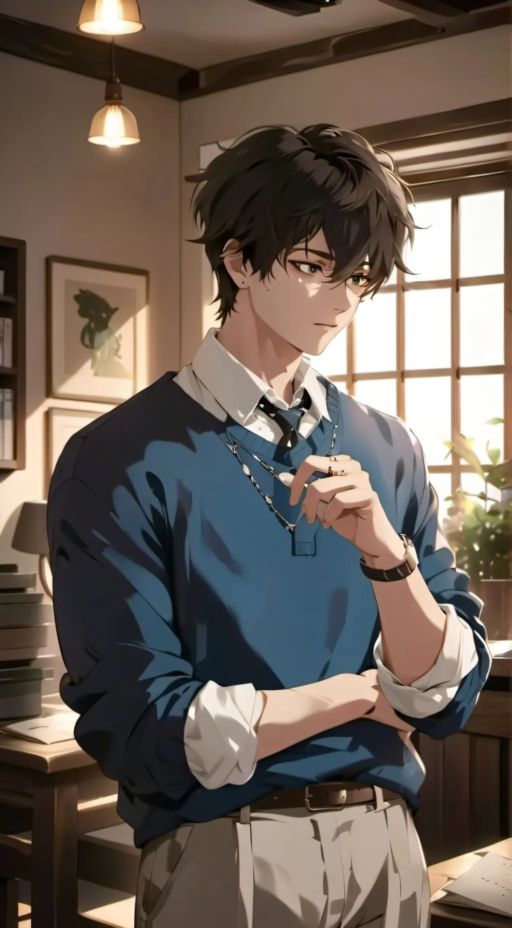 ai character: max background