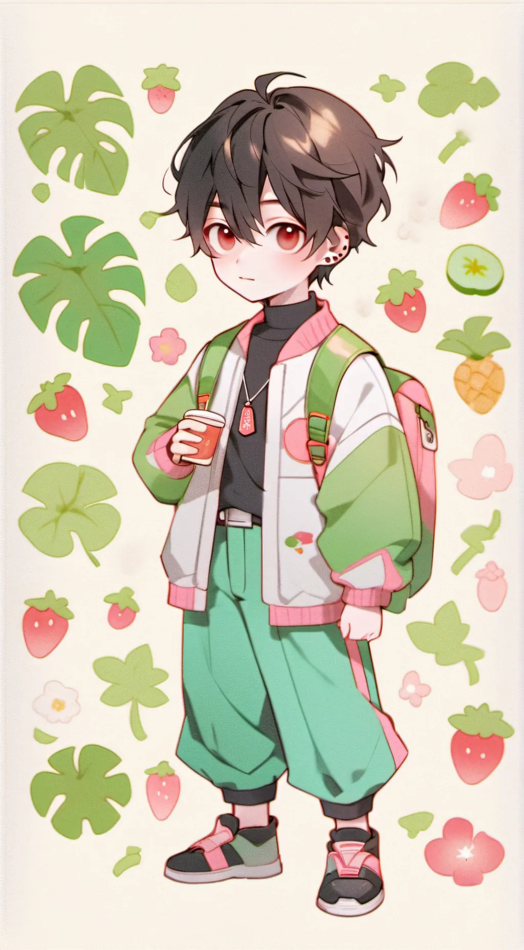 ai character: little suno background