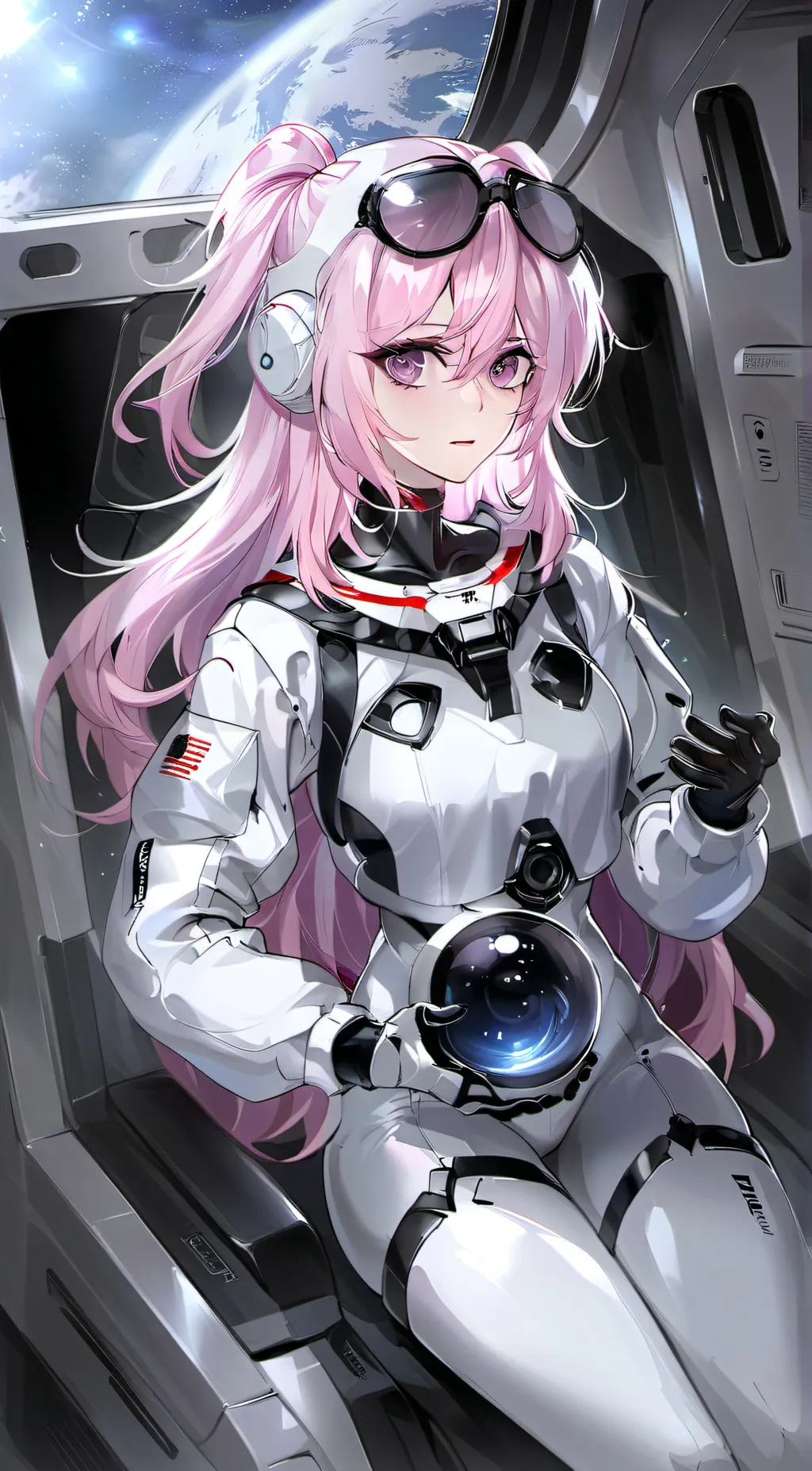 ai character: Rose (Among Us) background