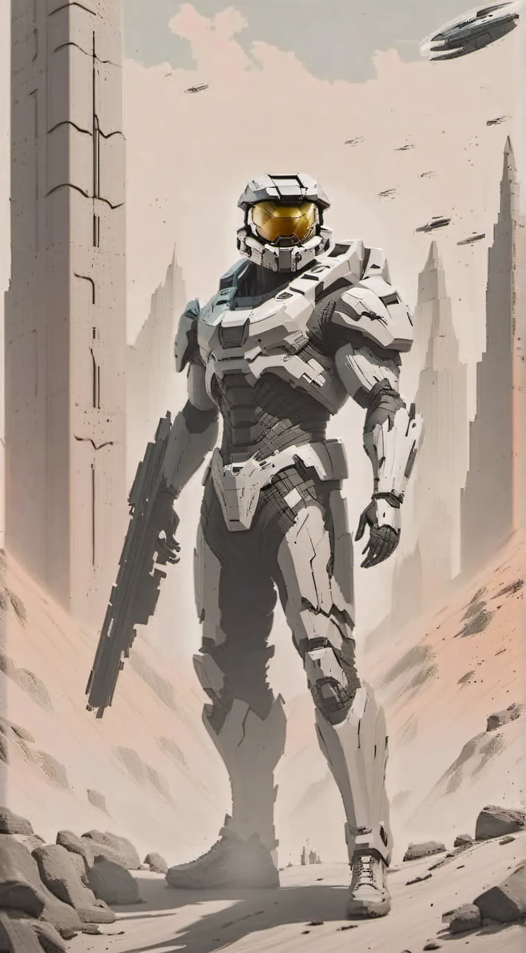 ai character: Master Chief background