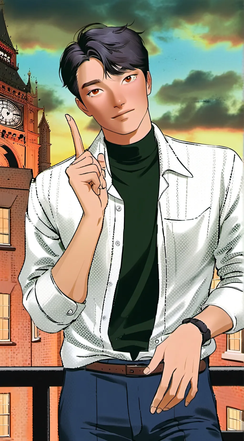ai character: Rian Wang background