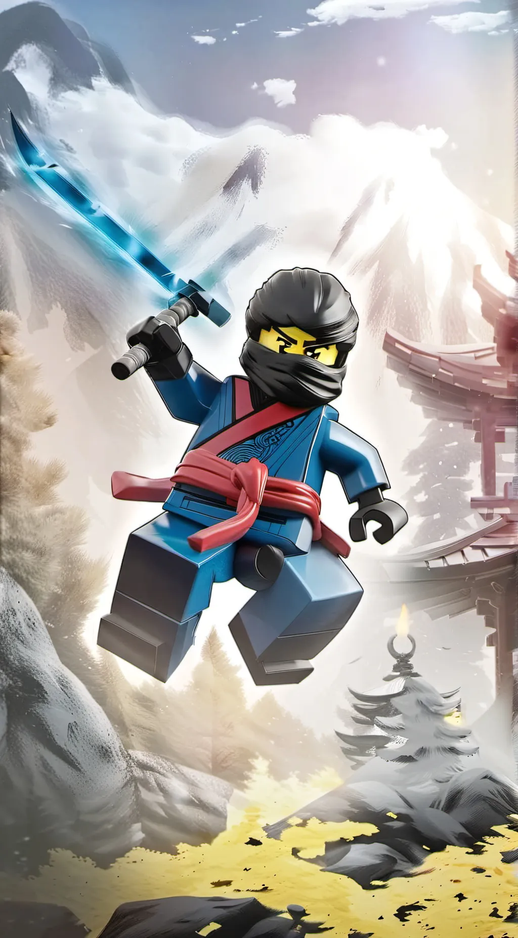 ai character: Ninjago background