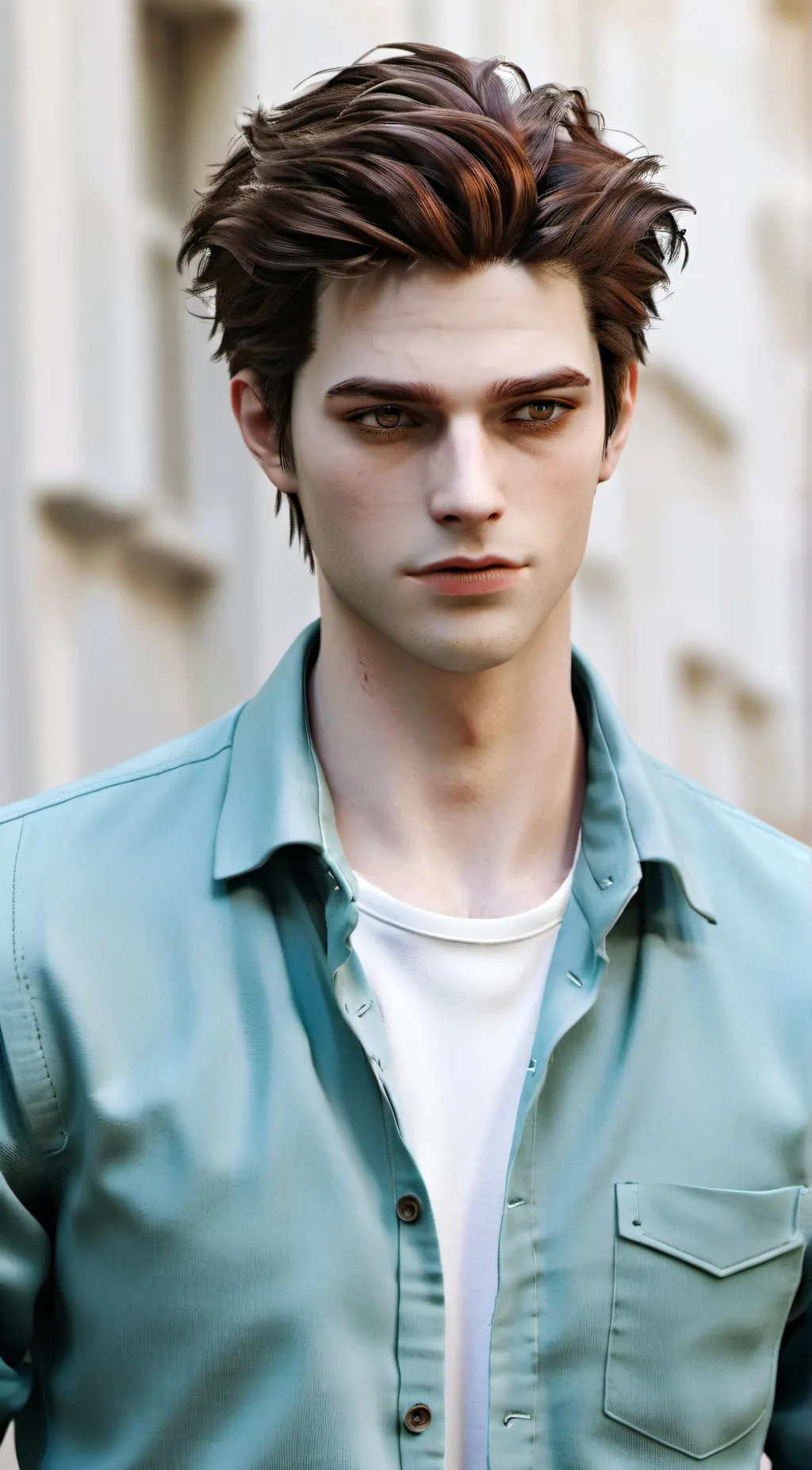 ai character: Edward Cullen  background