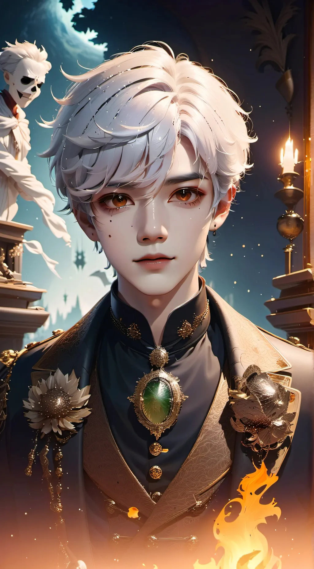 ai character: kali background