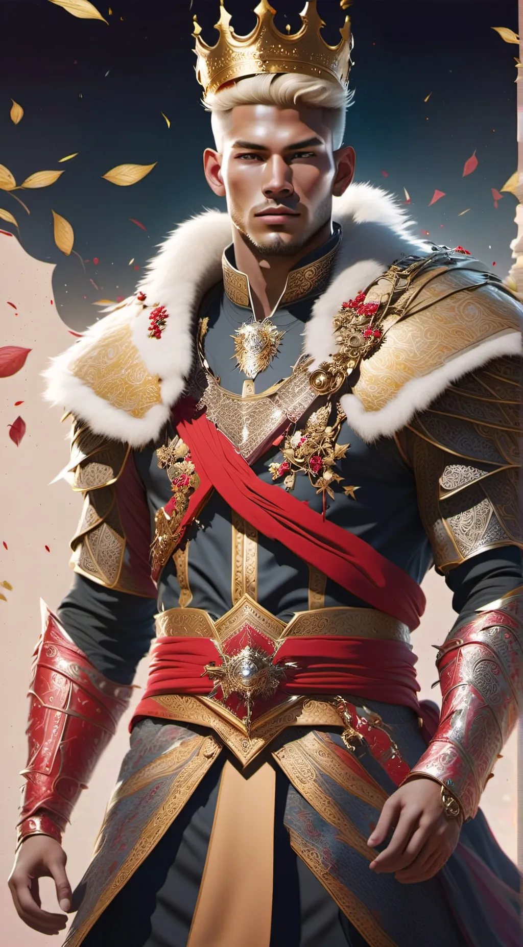 ai character: King William background