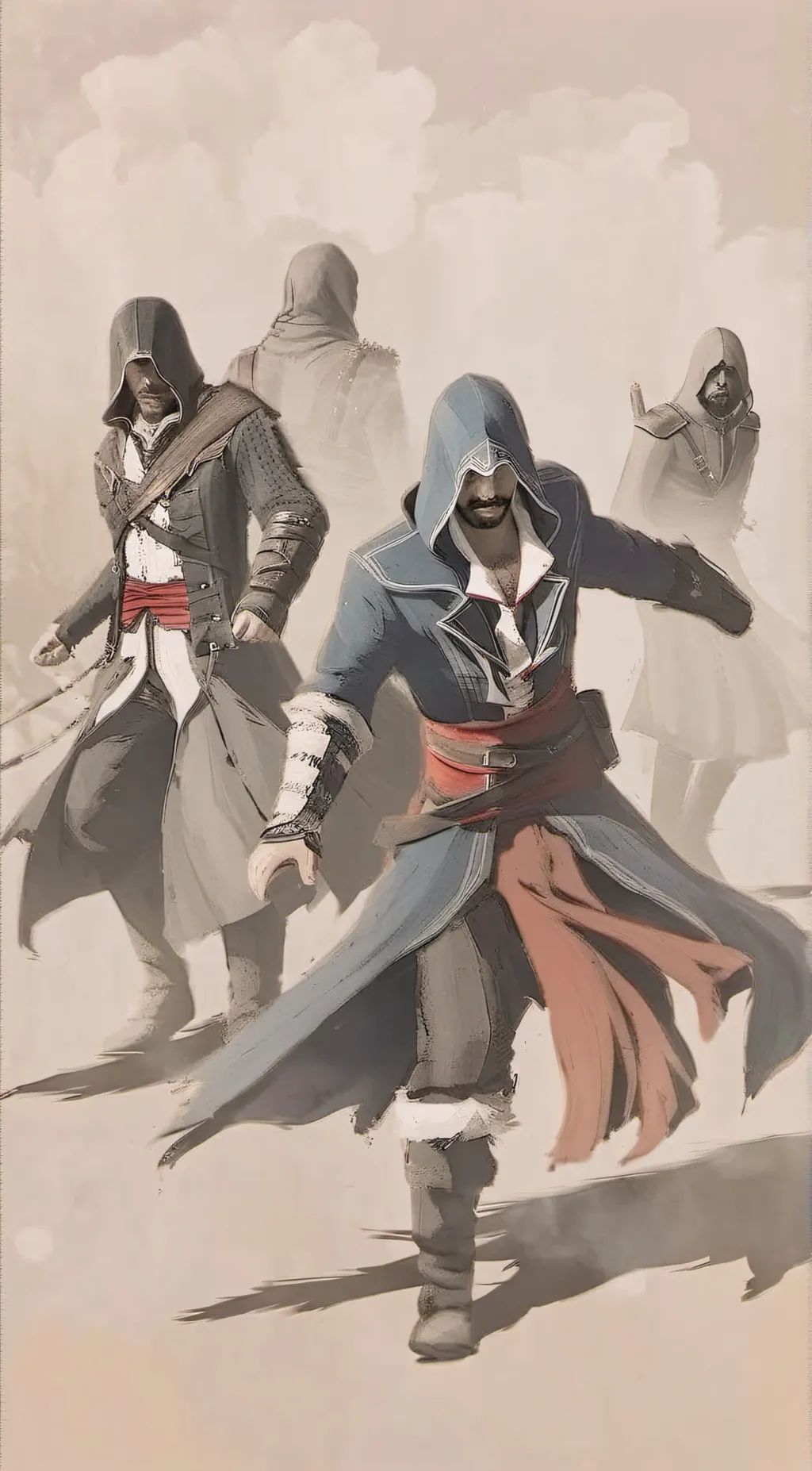 ai character: Assassins Creed RP background