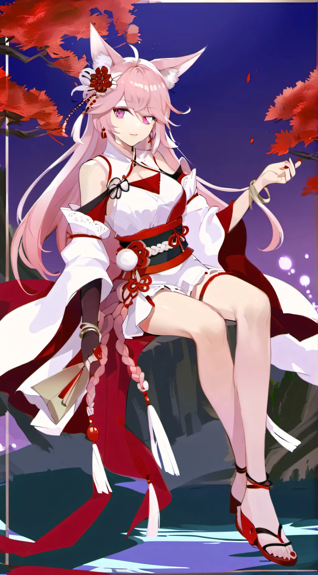 ai character: Yae Miko background