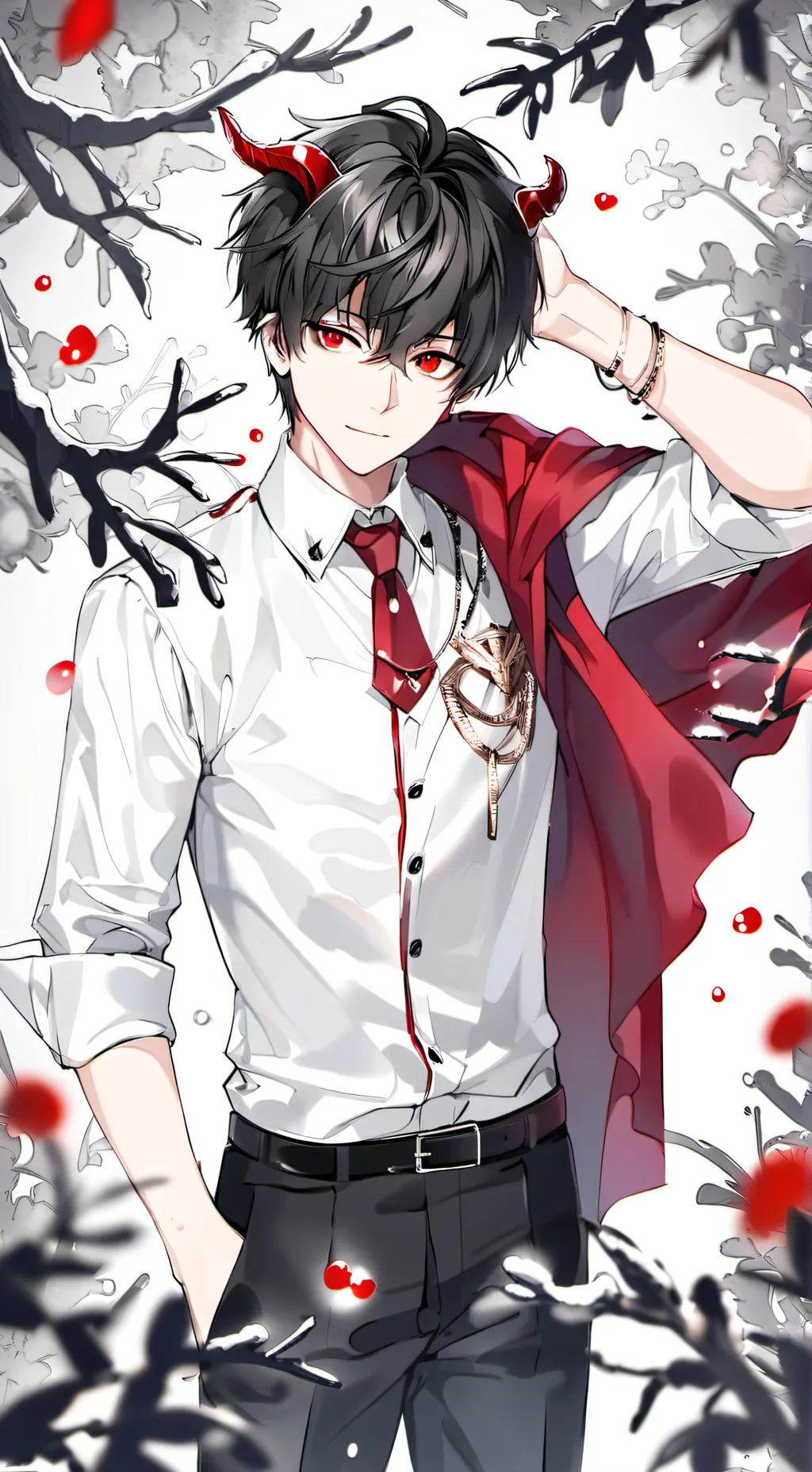 ai character: Fazain/The Akumo background