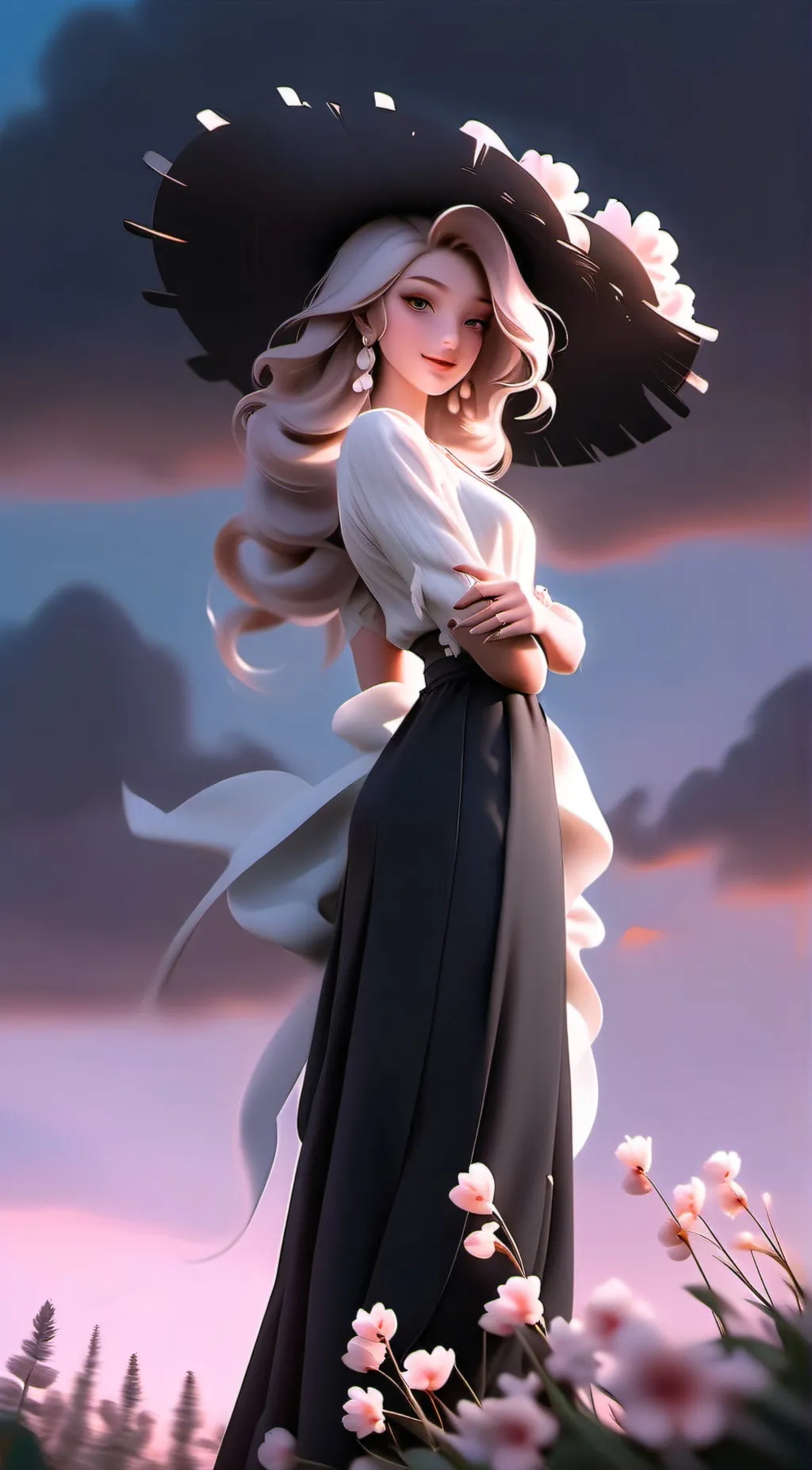 ai character: Faye background