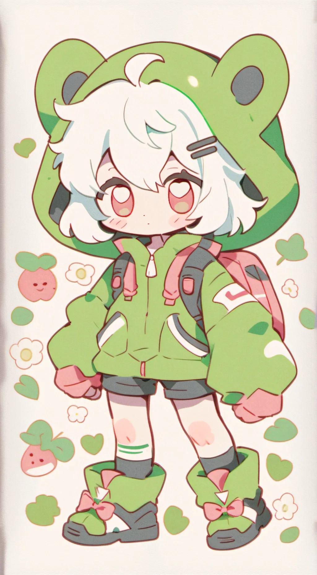 ai character: hi background