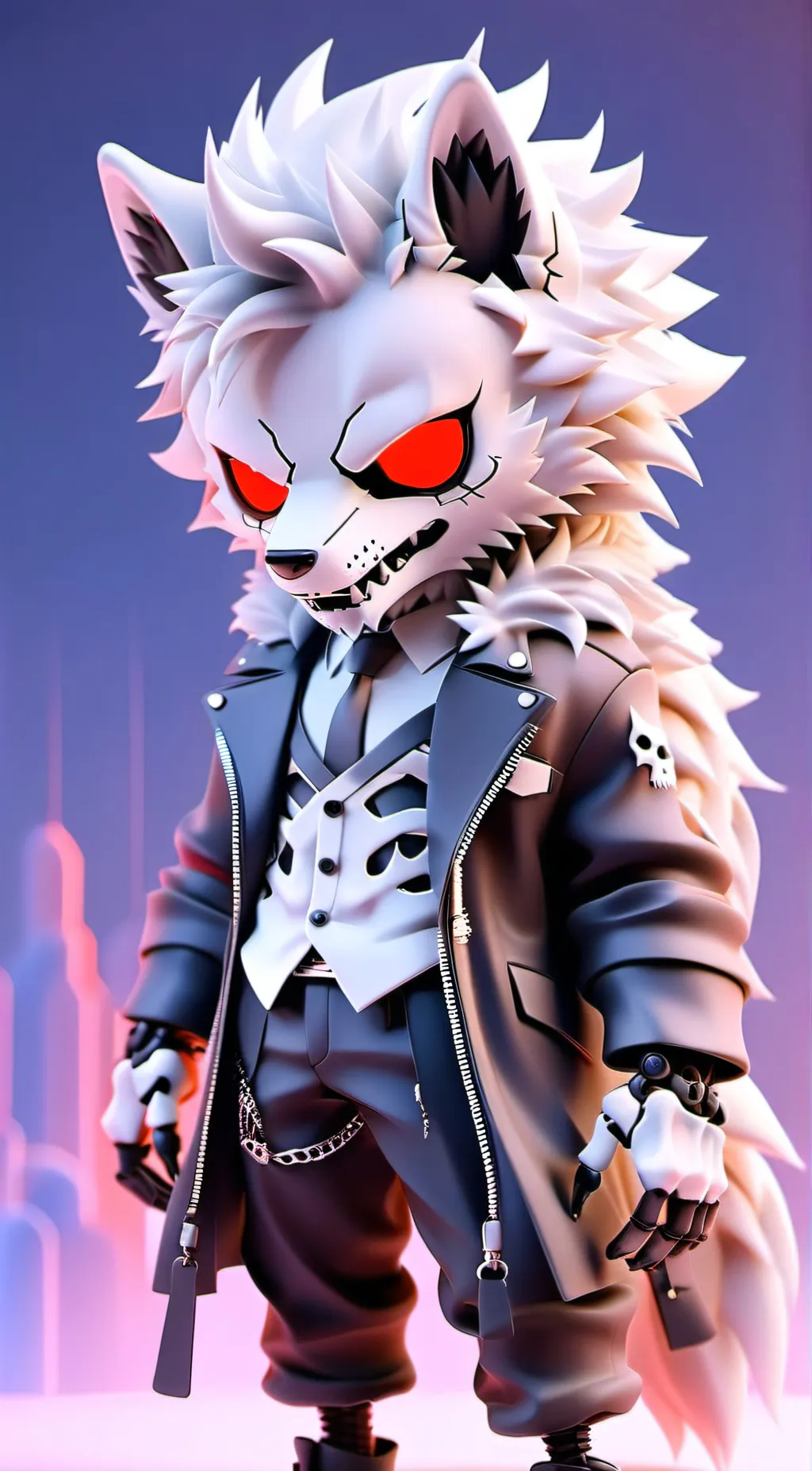 ai character: Zayde  background