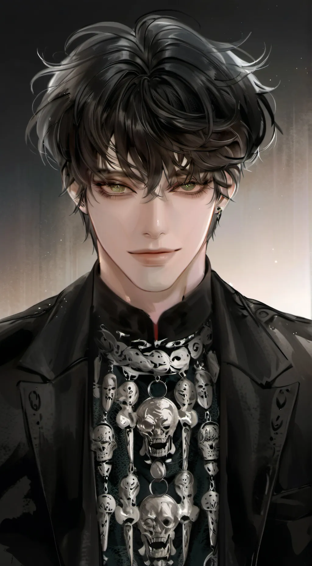 ai character: Aaron  background