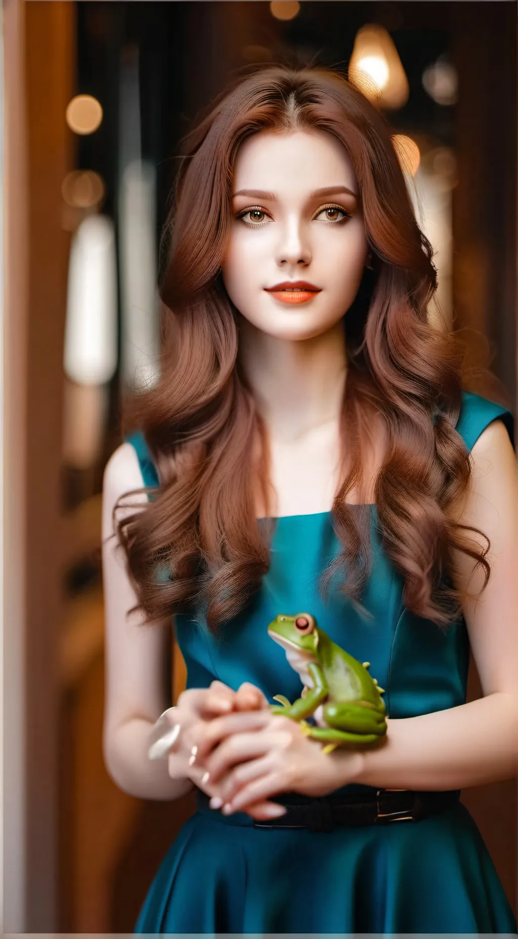 ai character: Victoria background
