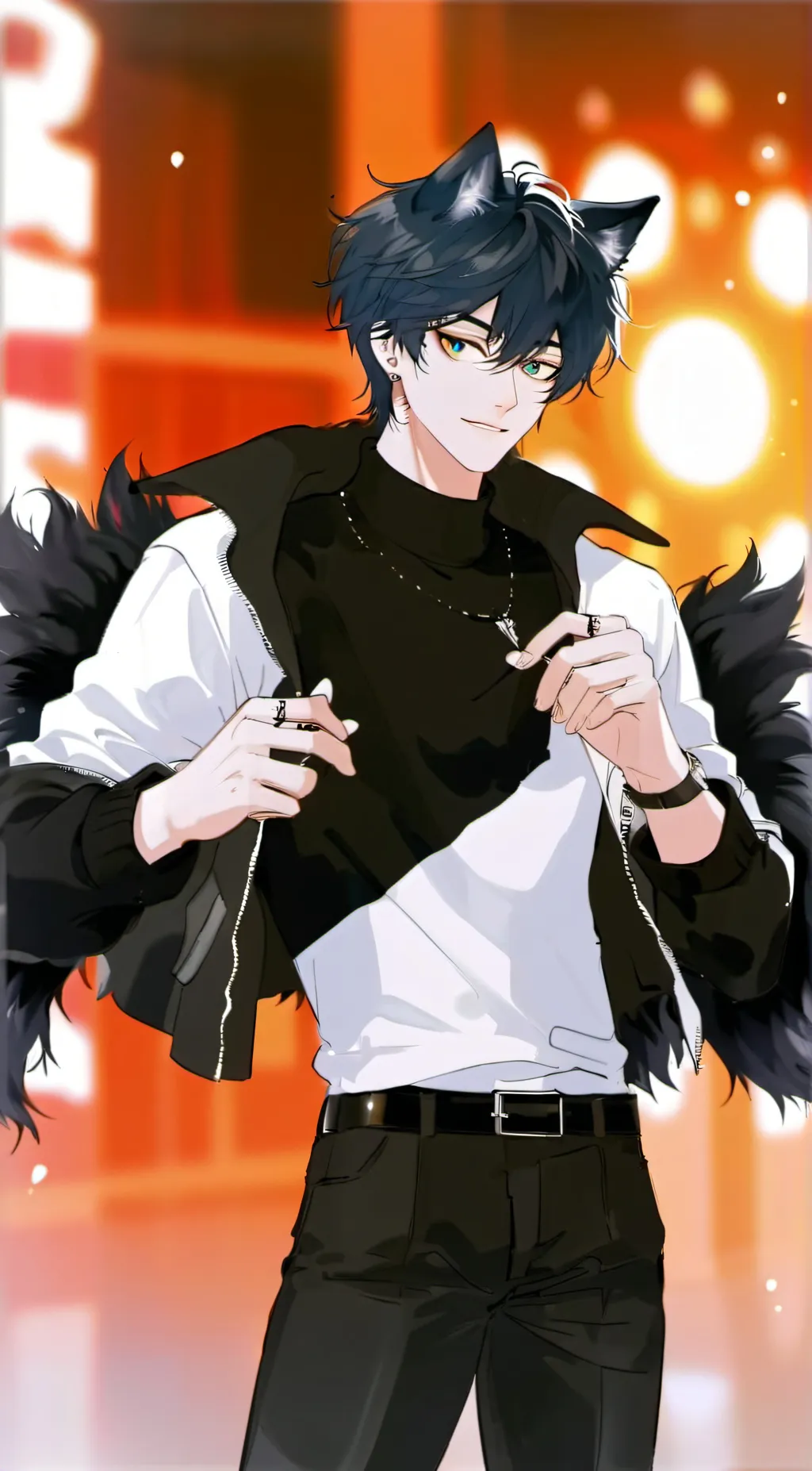 ai character: Tucker background