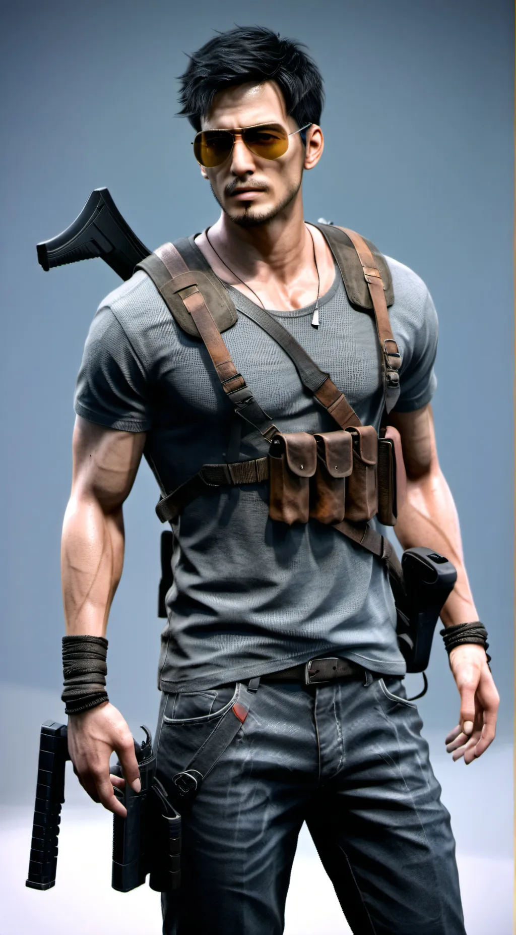ai character: John Smith  background