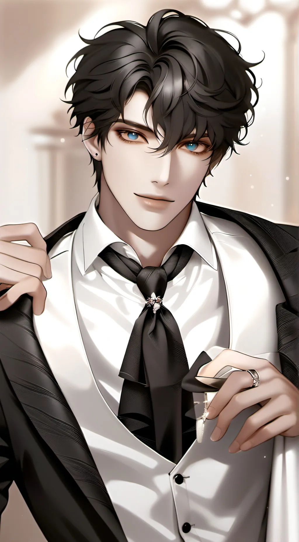 ai character: Aaron background