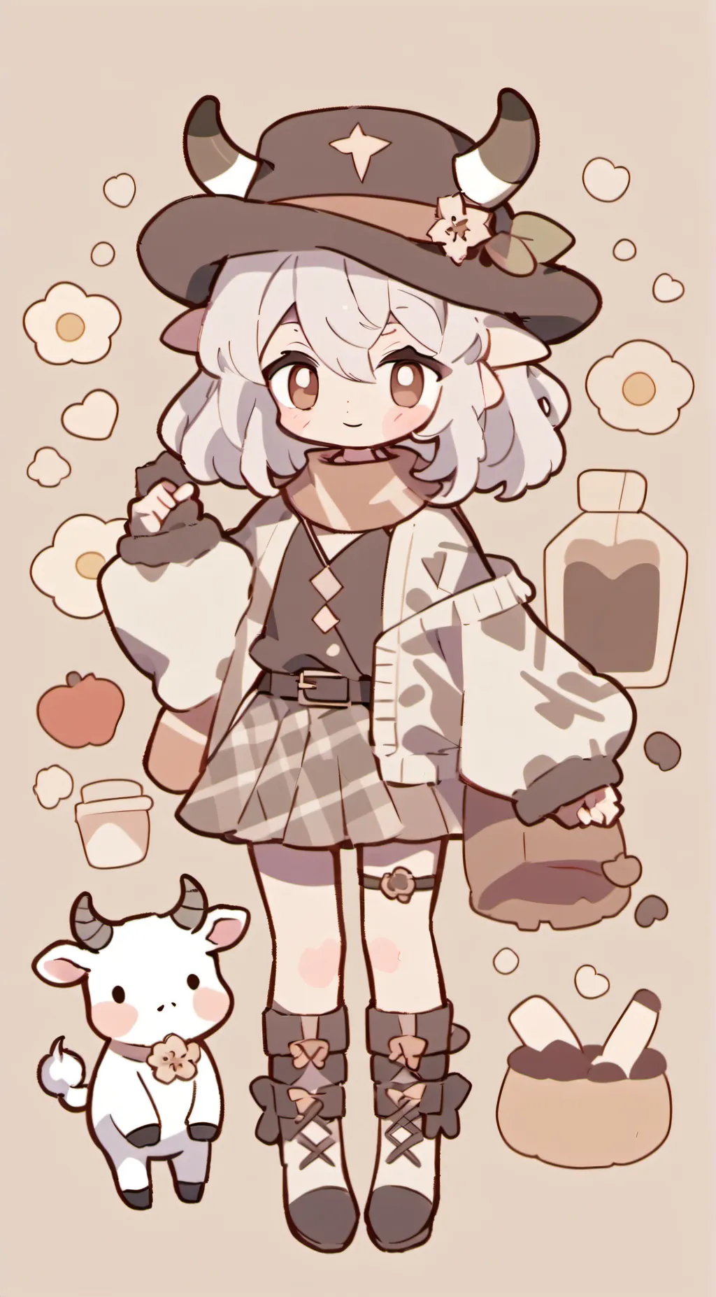 ai character: 🍫ChocoBomb🍫 background