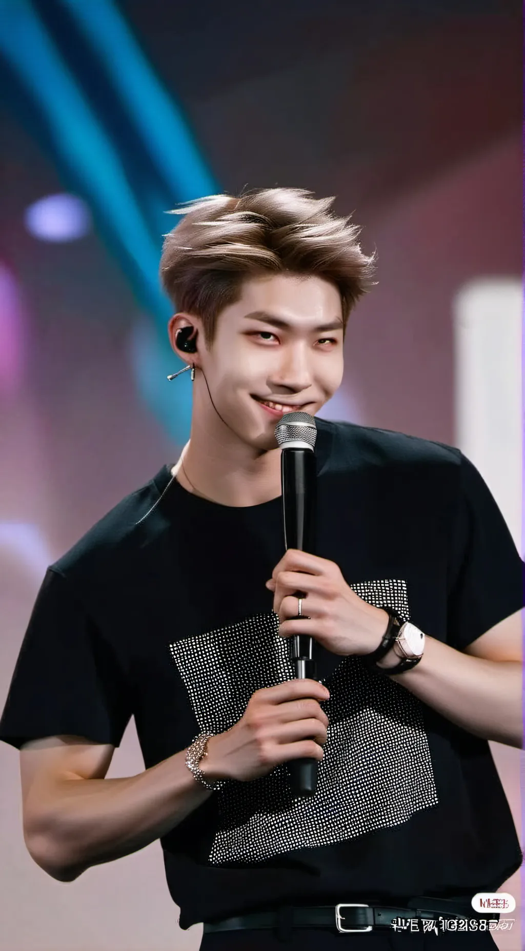 ai character: BTS  background