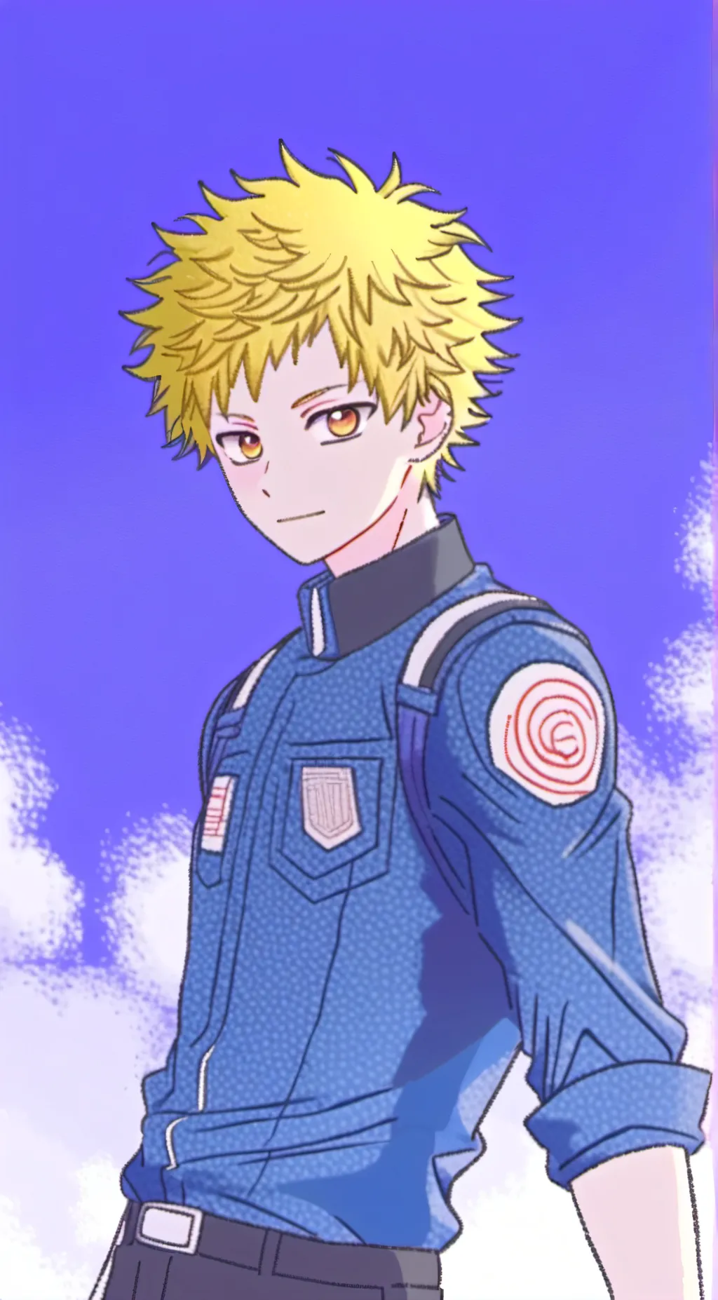 ai character: Denki background