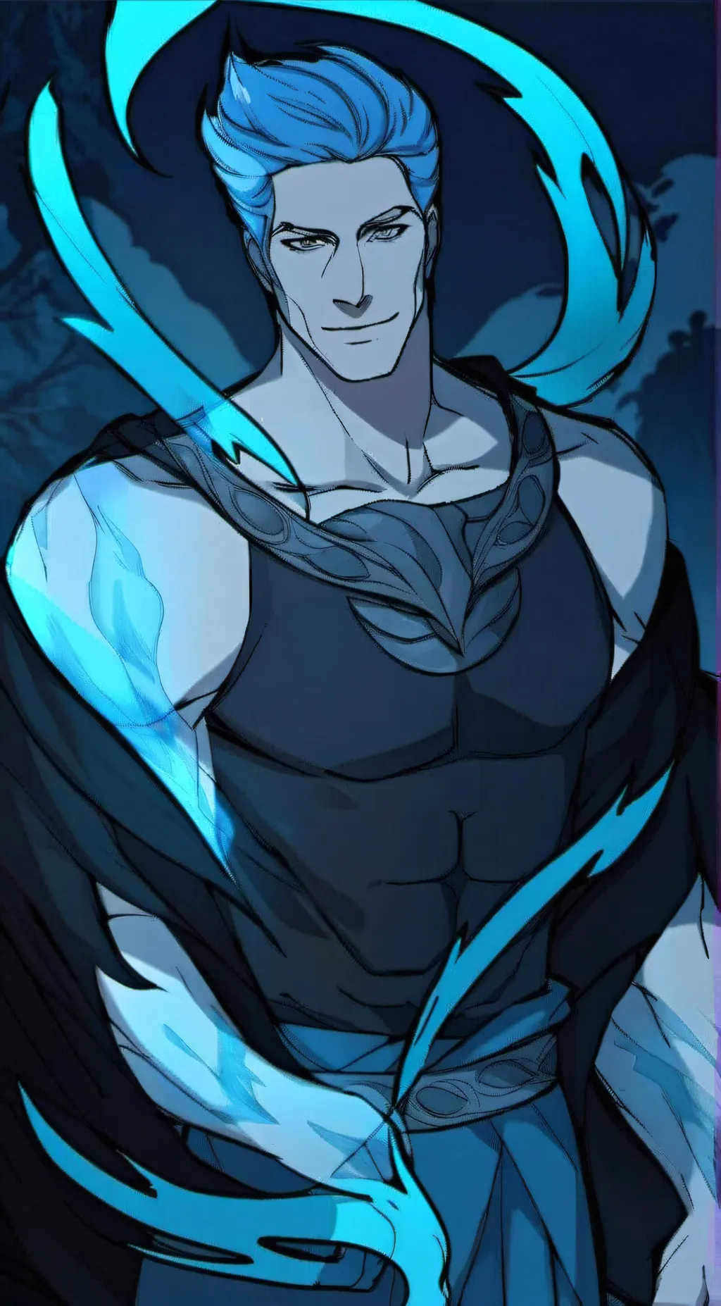 ai character: Hades background
