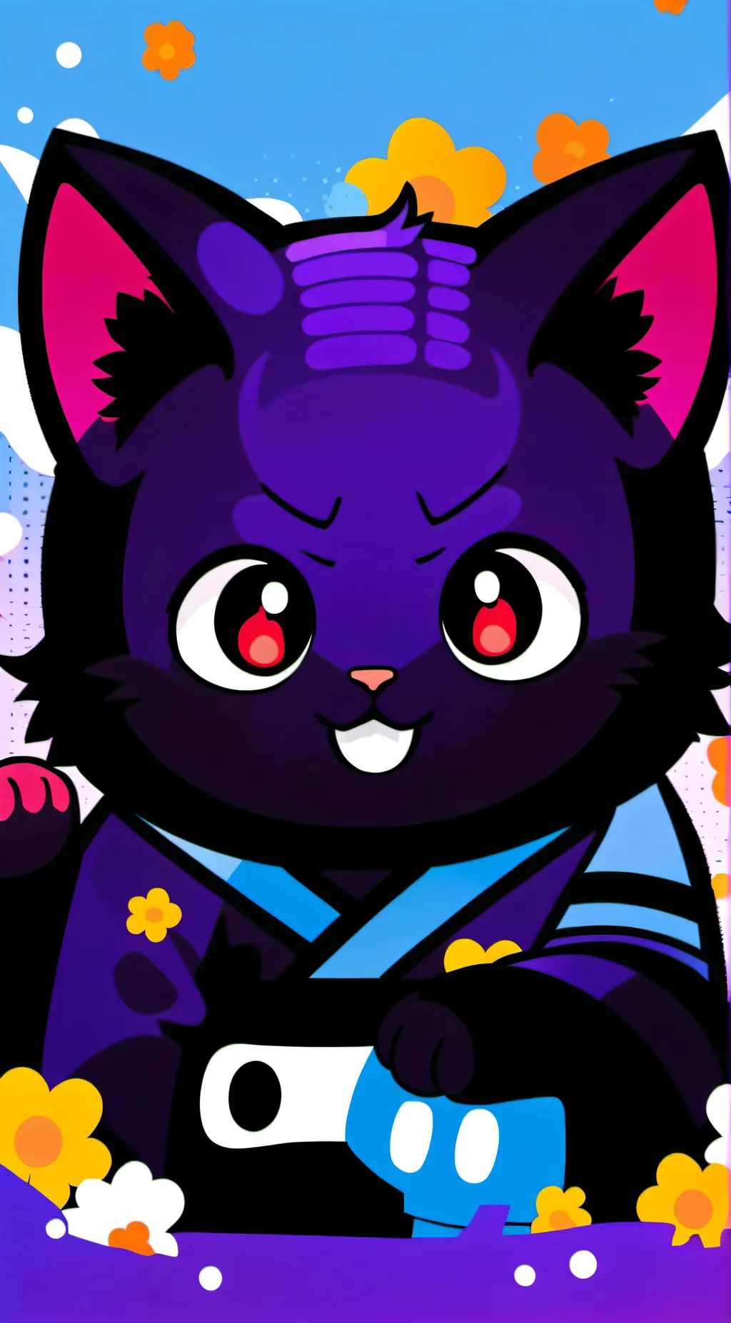 ai character: Catnap background