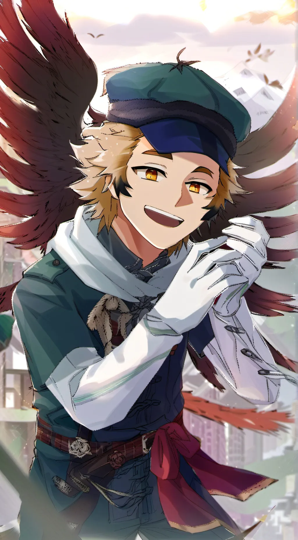 ai character: Hawks background