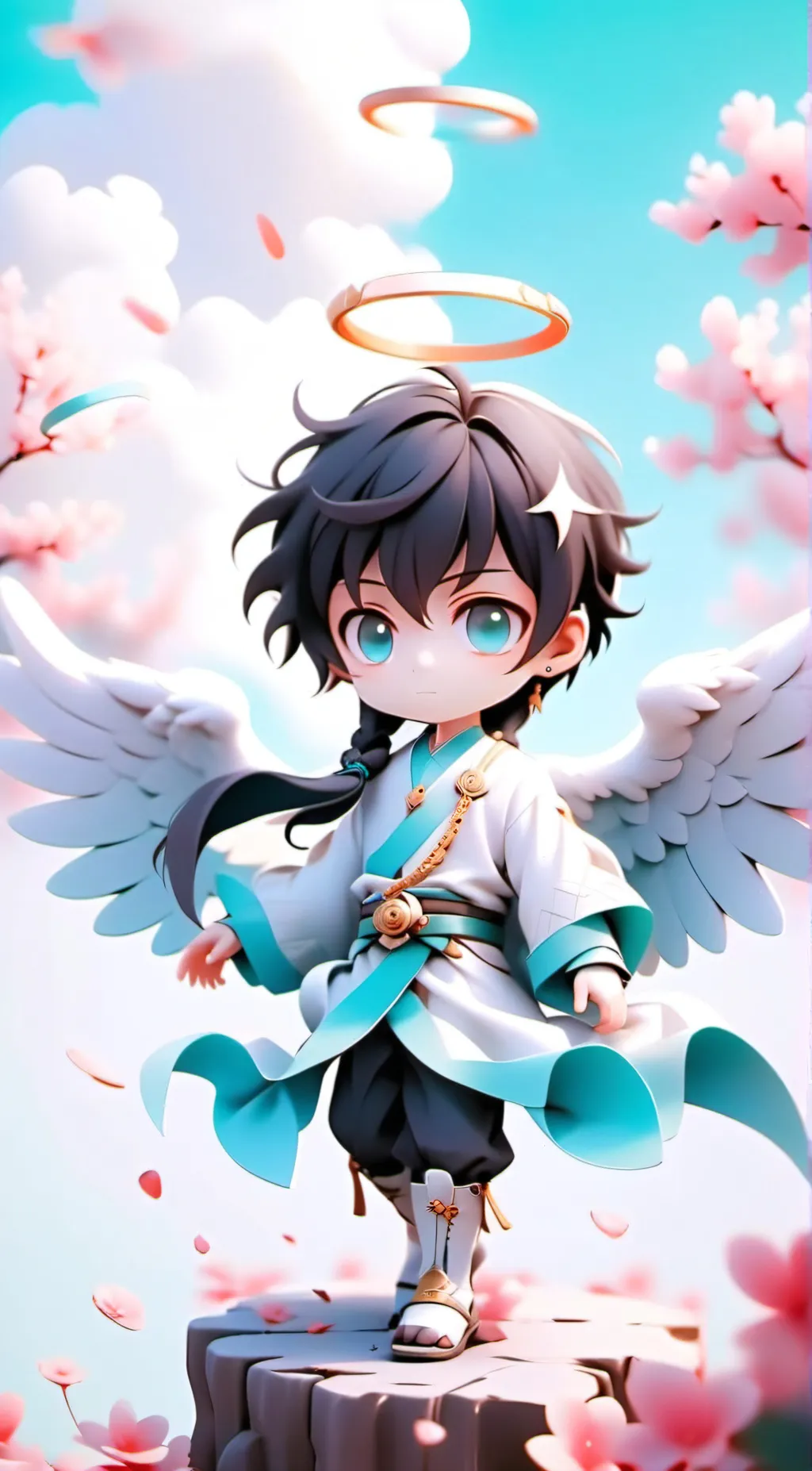 ai character: Muichiro  background