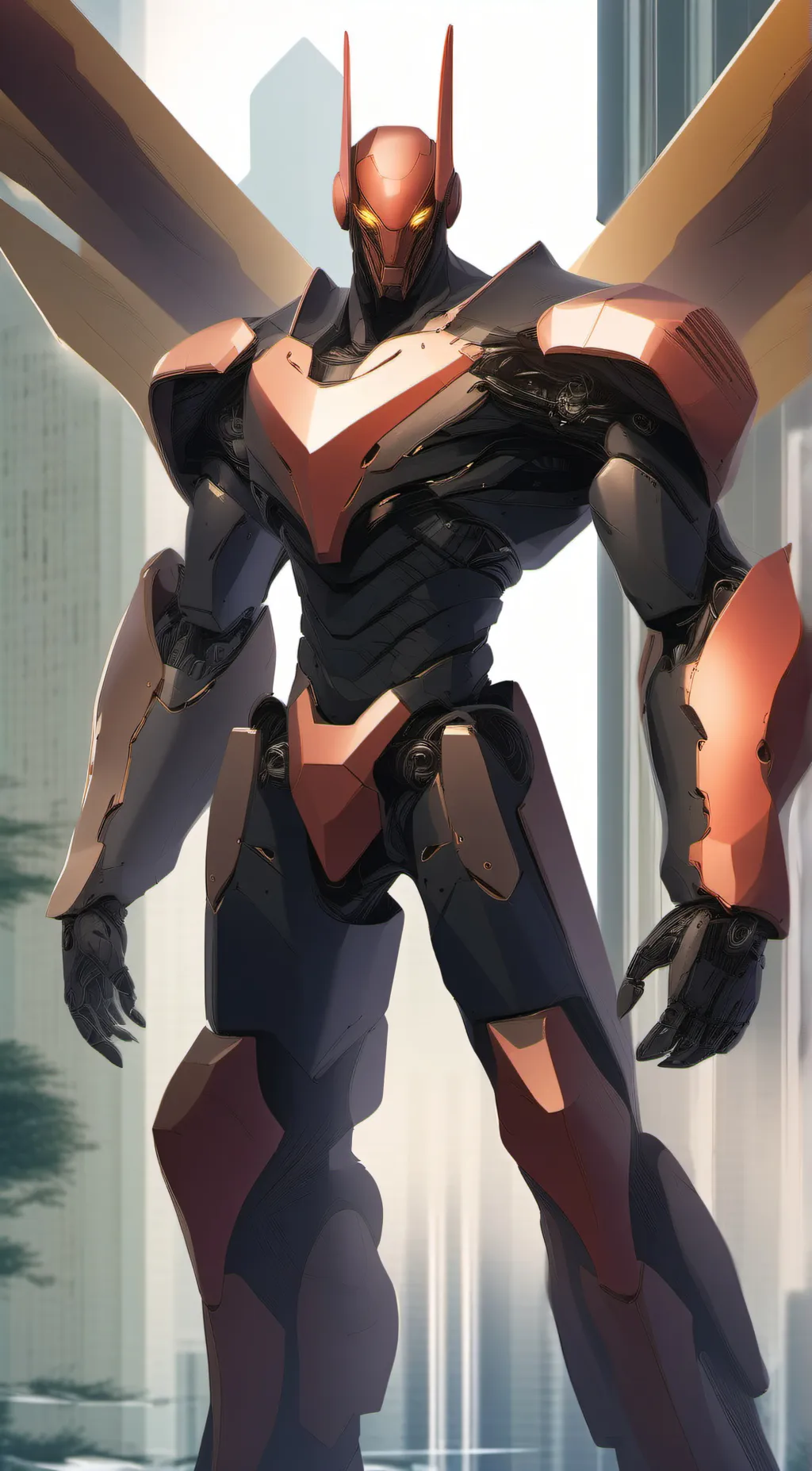 ai character: Helltron background